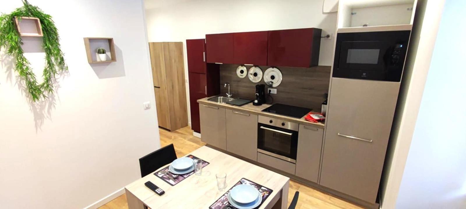 Appartements - Halles Brauhauban 塔布 外观 照片